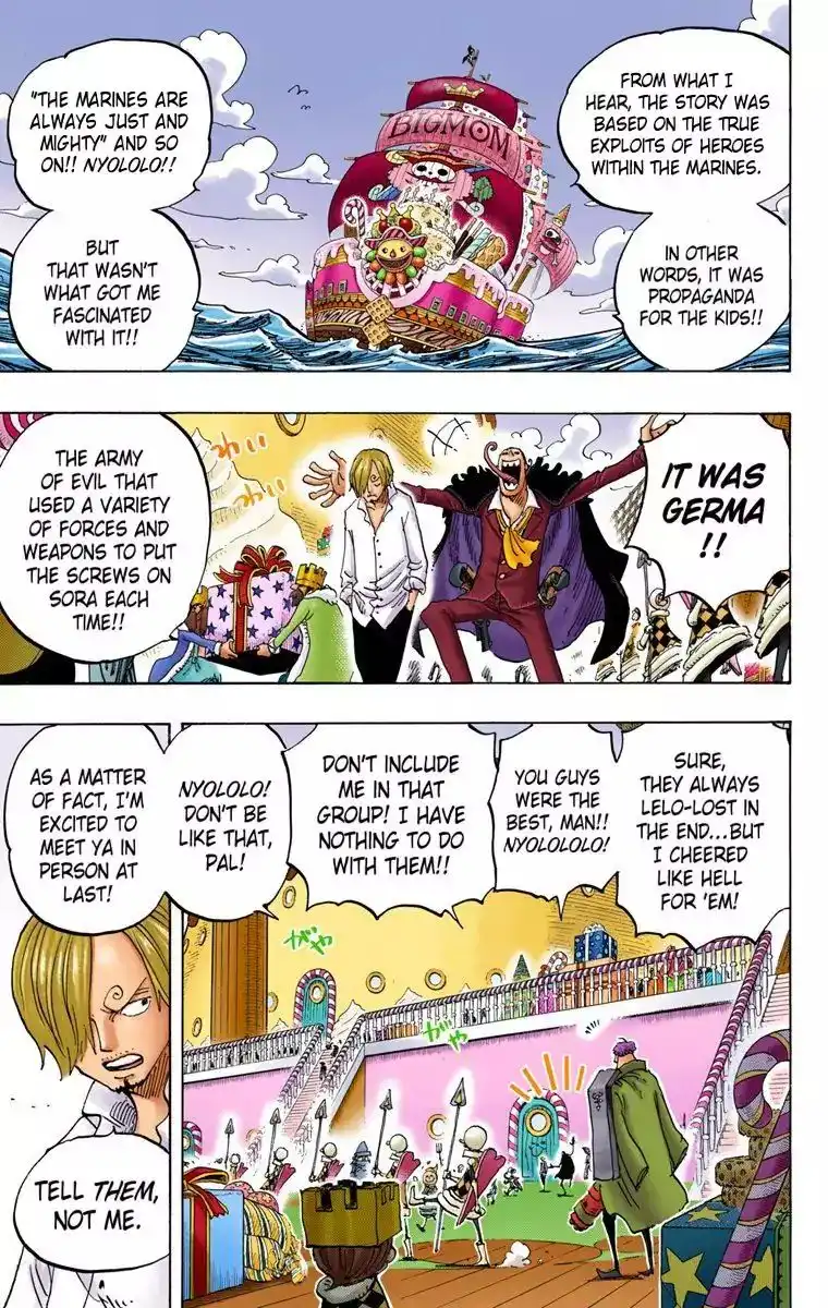 One Piece - Digital Colored Comics Chapter 825 3